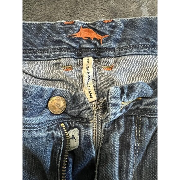 Tommy Bahama Jeans Men 38/32 Blue Straight Leg High Rise Mid Wash Denim - Picture 5 of 5